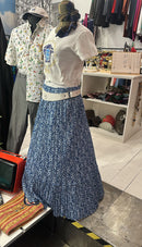 Blusa in Seta e gonnellone