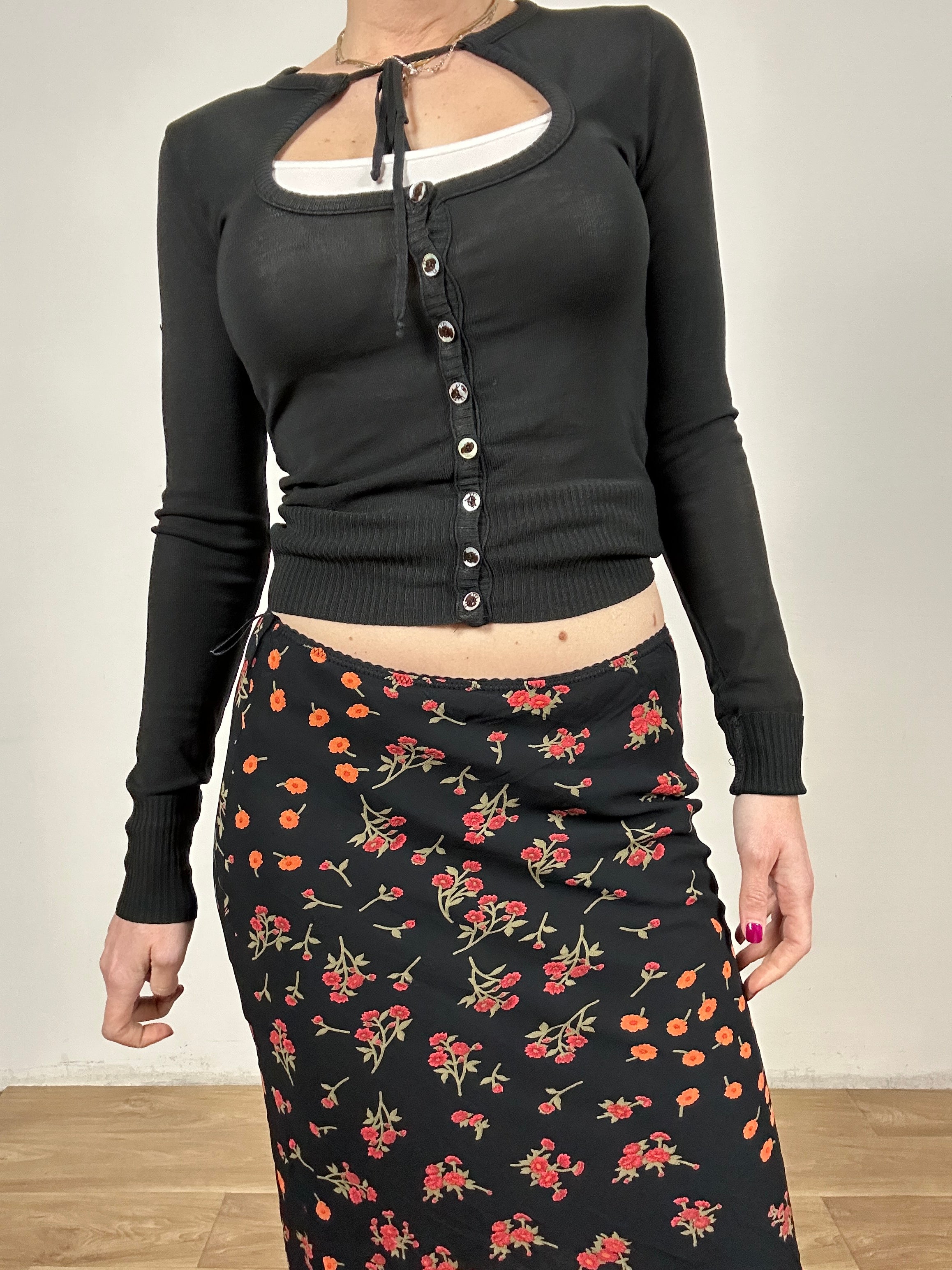 Flower Y2K skirt