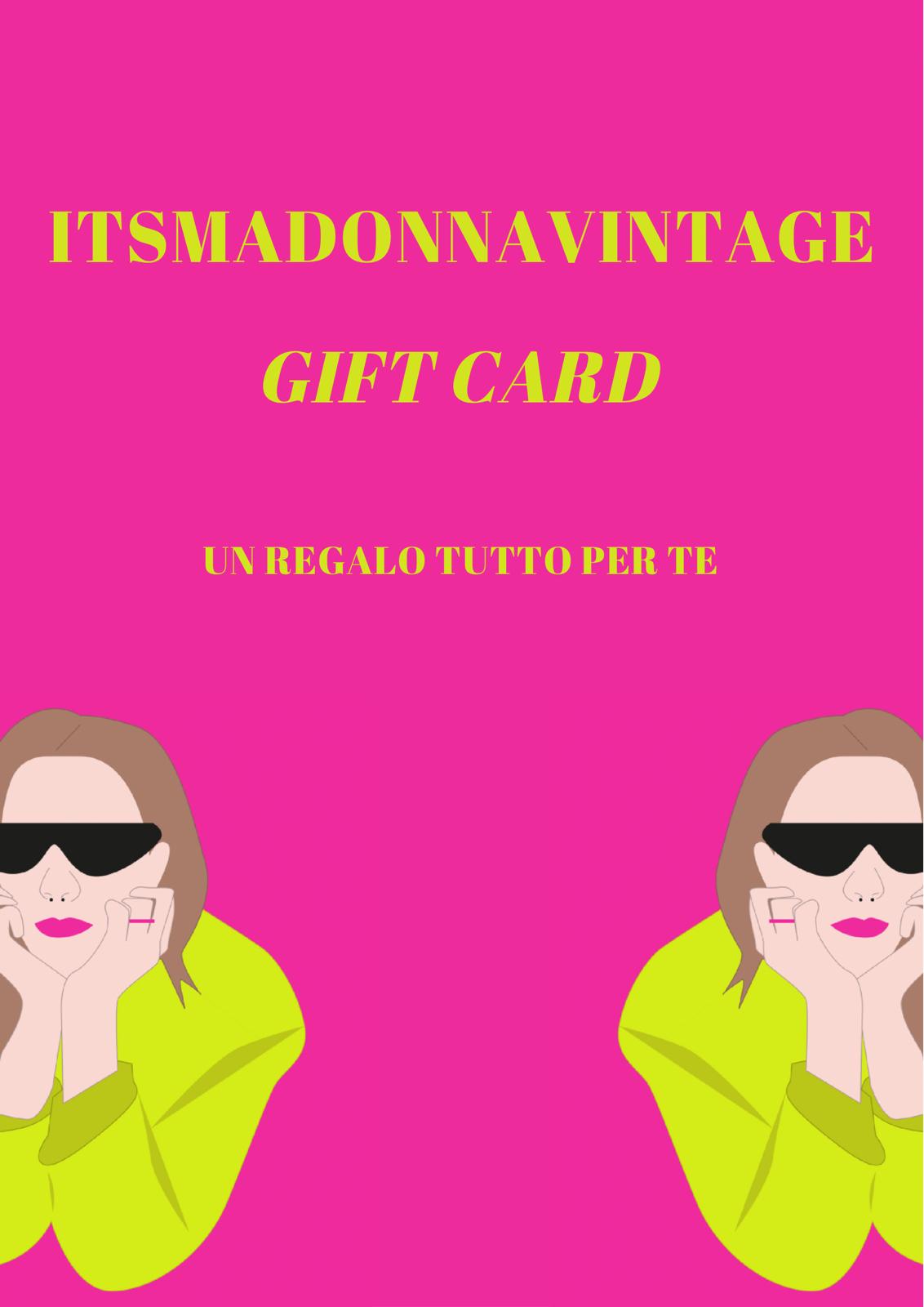 GIFT CARD itsmadonnavintage